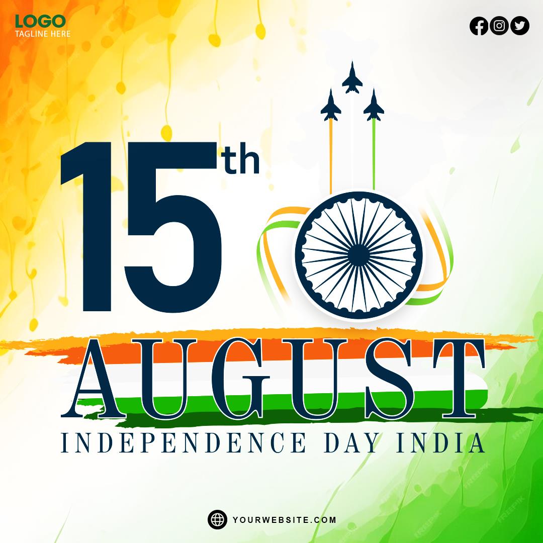15 Aug Independence day Design
