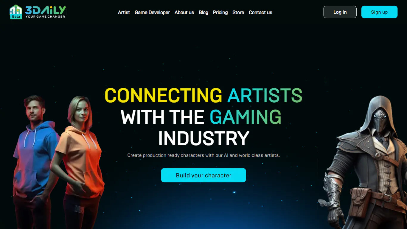 3Daily.ai: Bridging Artists and the Gaming Industry
