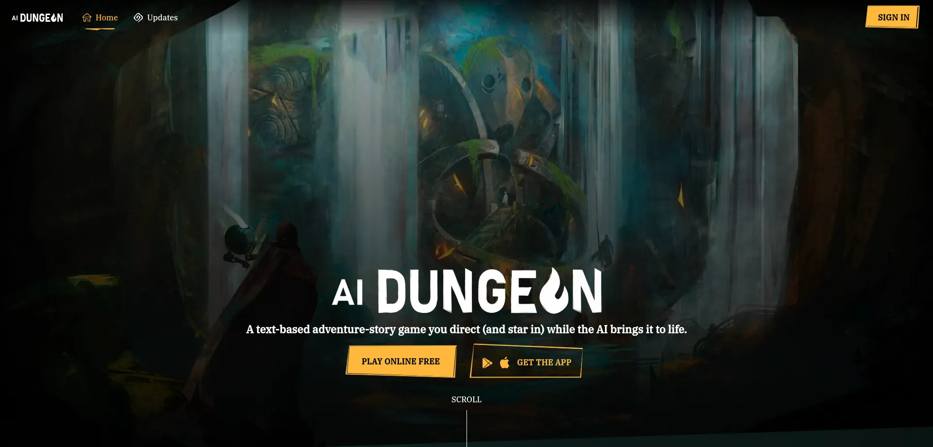 AI Dungeon: Star in Your Own Text-Based Adventure Game