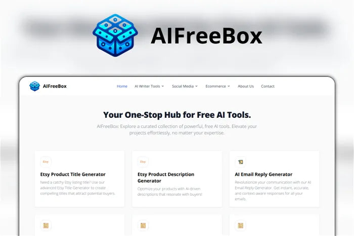 AI FreeBox: Complimentary AI Resources for Social Media and E-Commerce